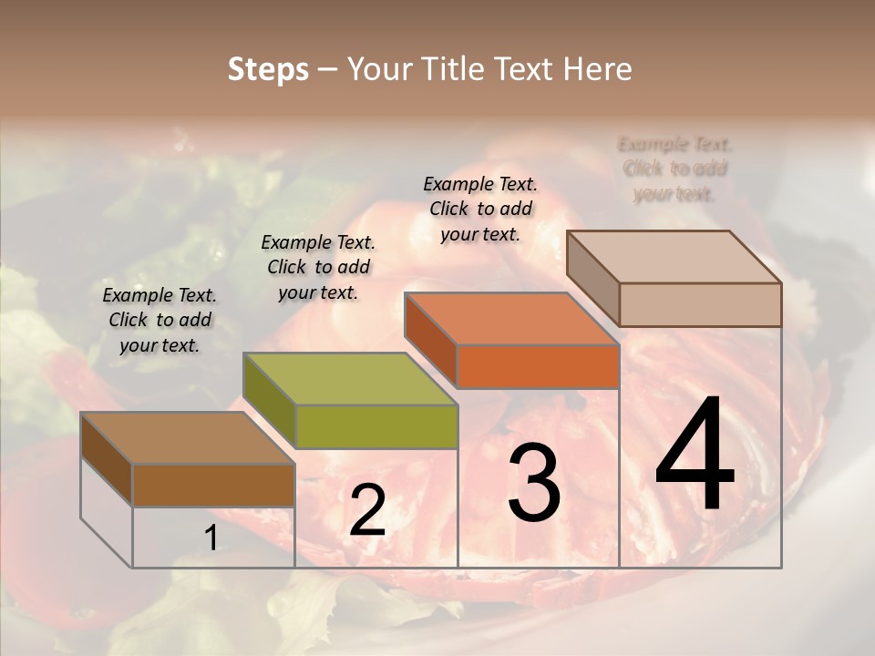Baked Mussels Healthy PowerPoint Template