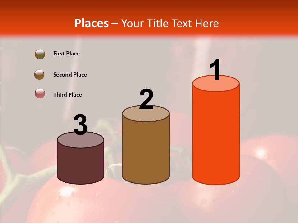 Ripened Group Tomato PowerPoint Template