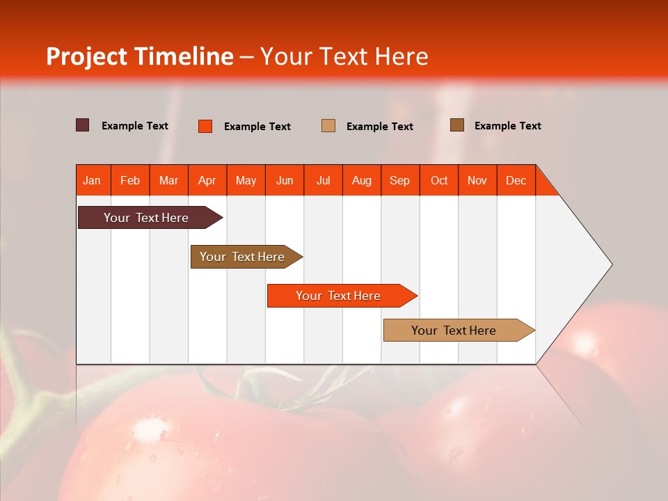 Ripened Group Tomato PowerPoint Template