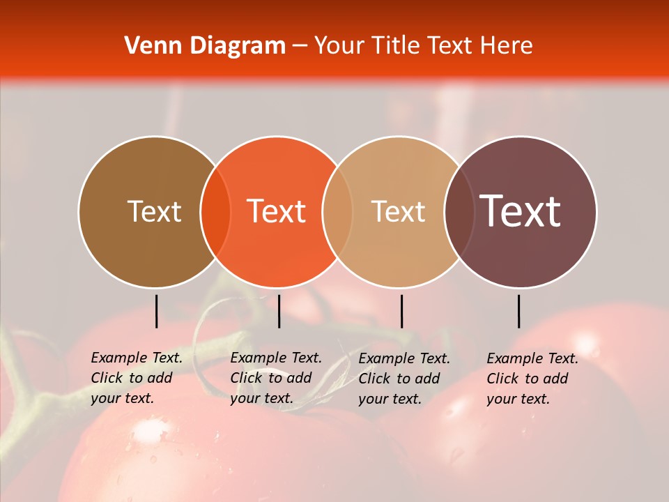 Ripened Group Tomato PowerPoint Template