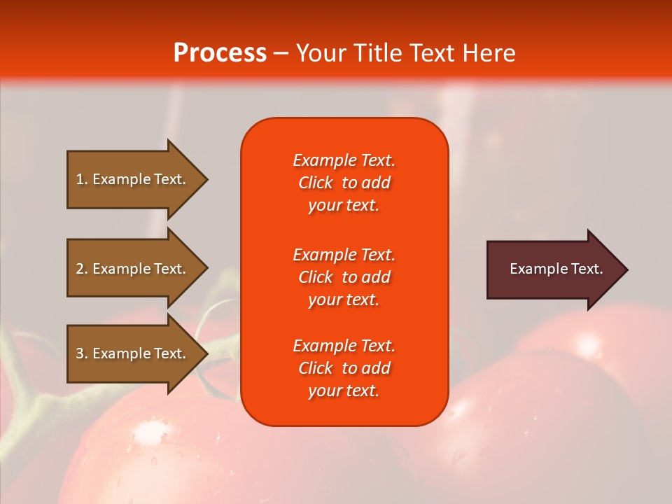 Ripened Group Tomato PowerPoint Template