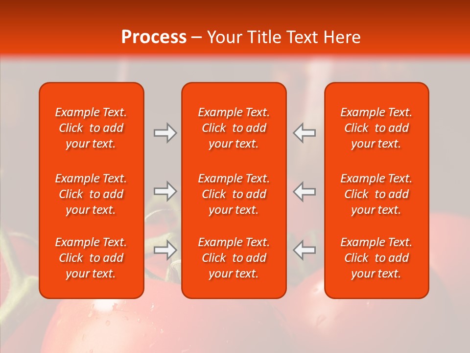 Ripened Group Tomato PowerPoint Template