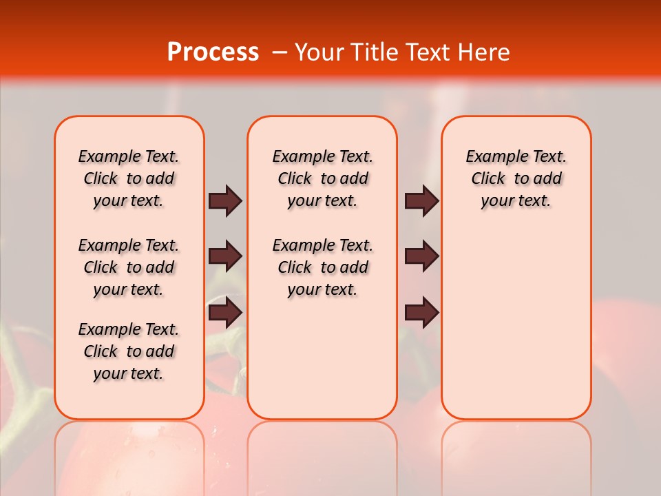 Ripened Group Tomato PowerPoint Template