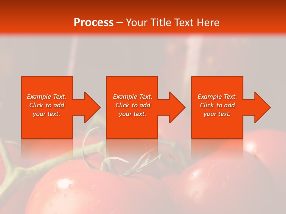 Ripened Group Tomato PowerPoint Template