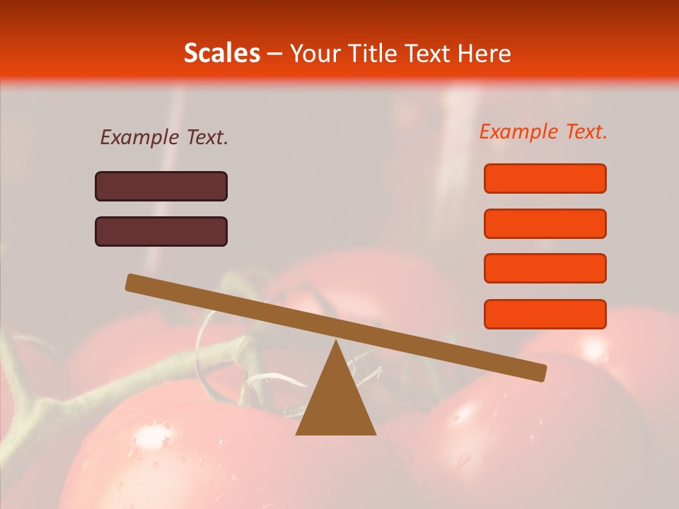 Ripened Group Tomato PowerPoint Template