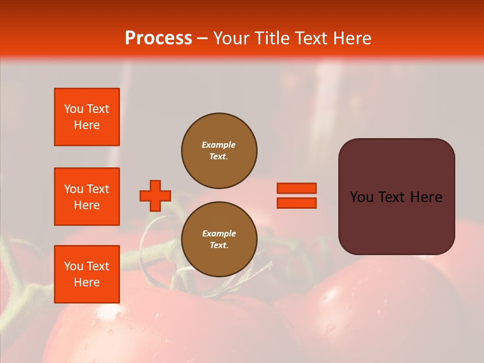 Ripened Group Tomato PowerPoint Template