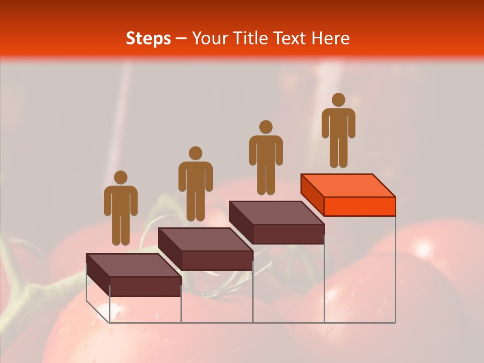 Ripened Group Tomato PowerPoint Template