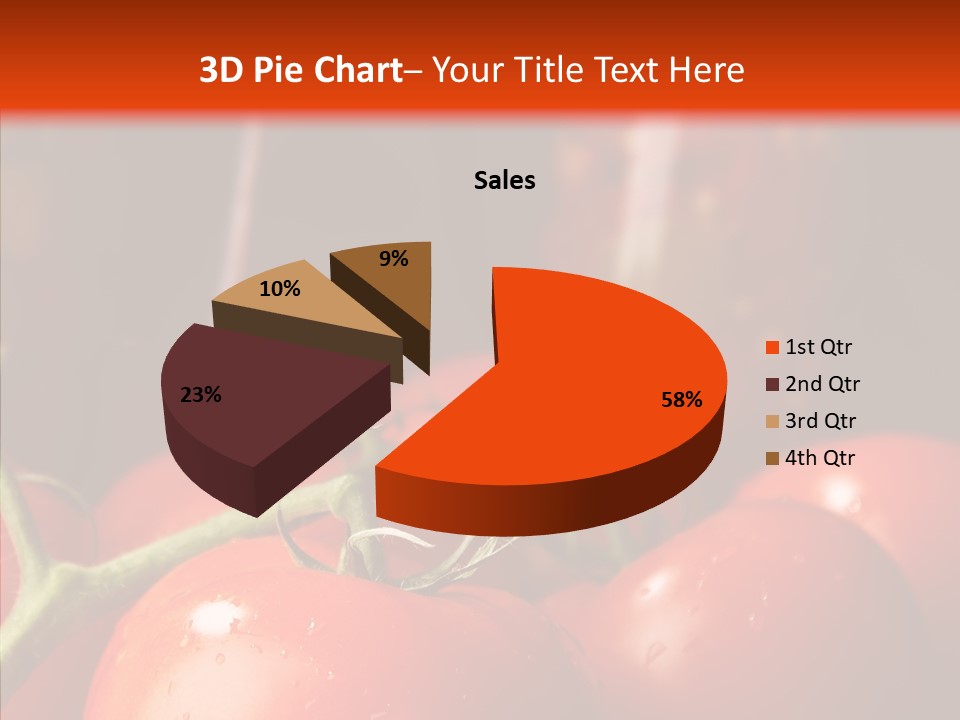 Ripened Group Tomato PowerPoint Template