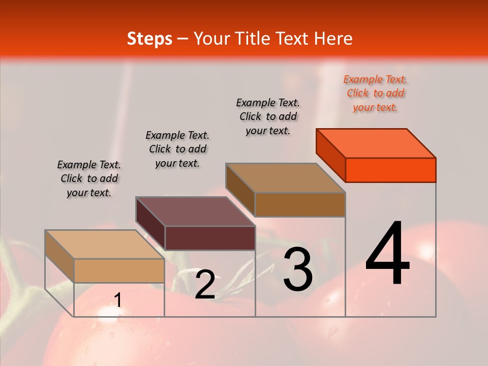 Ripened Group Tomato PowerPoint Template
