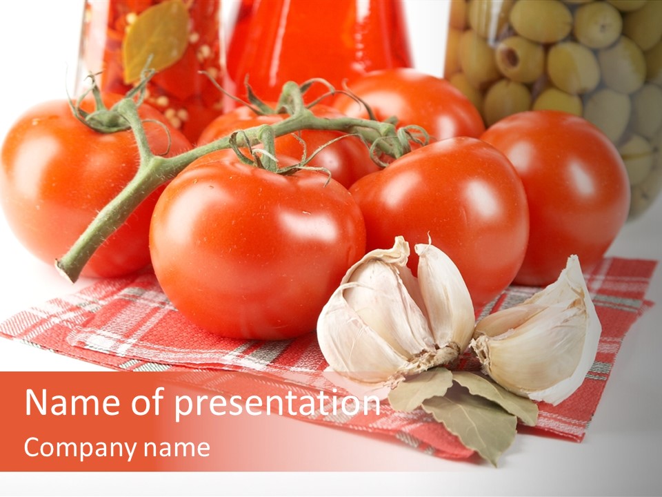 Red Boil Reflected PowerPoint Template