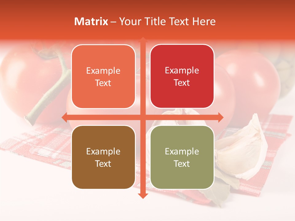 Red Boil Reflected PowerPoint Template