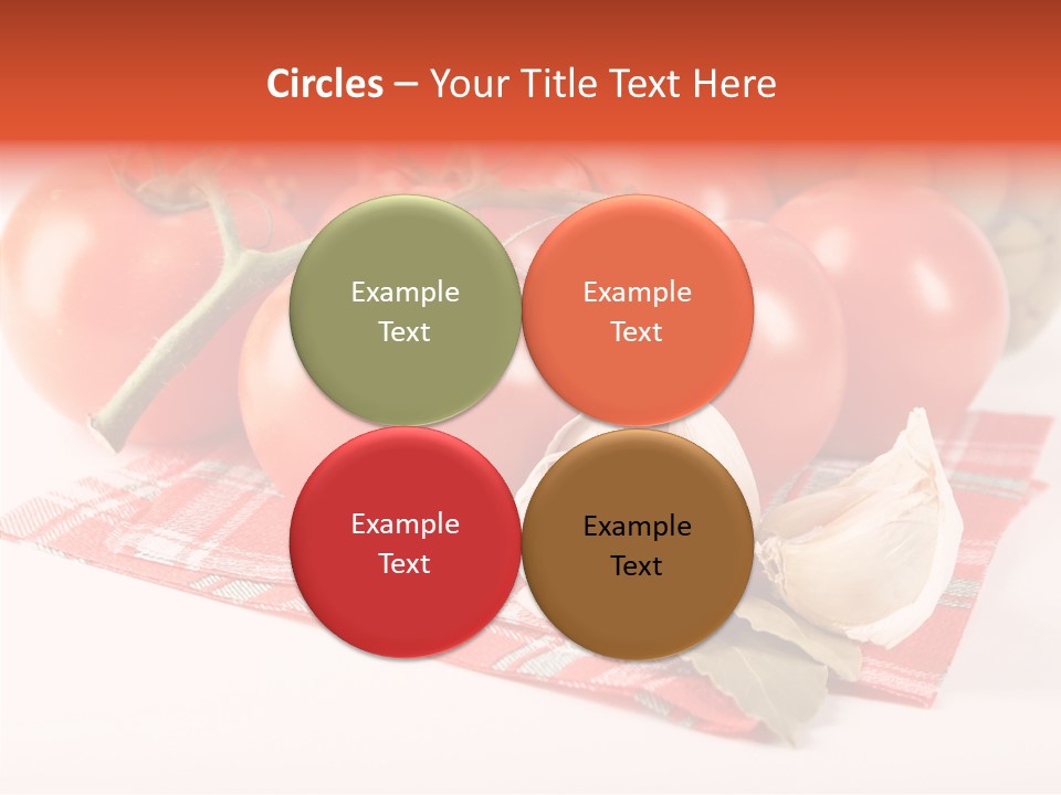 Red Boil Reflected PowerPoint Template