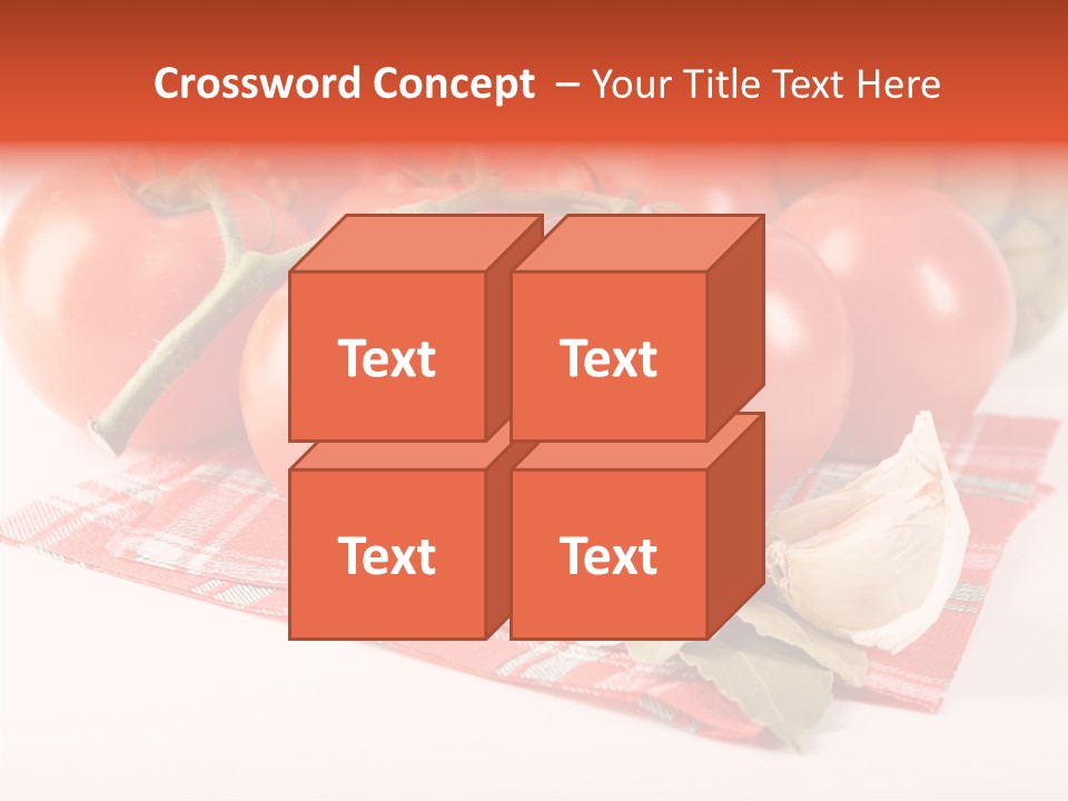 Red Boil Reflected PowerPoint Template