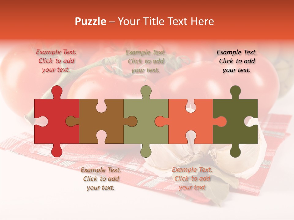 Red Boil Reflected PowerPoint Template