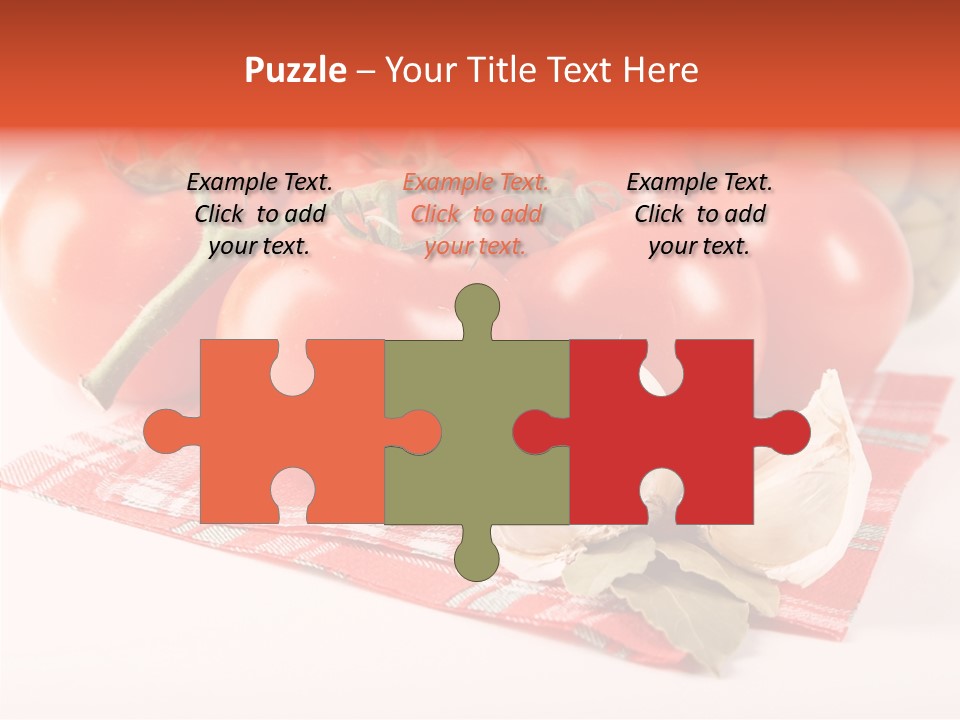 Red Boil Reflected PowerPoint Template