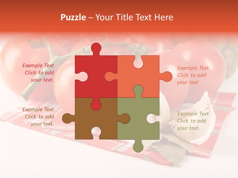 Red Boil Reflected PowerPoint Template