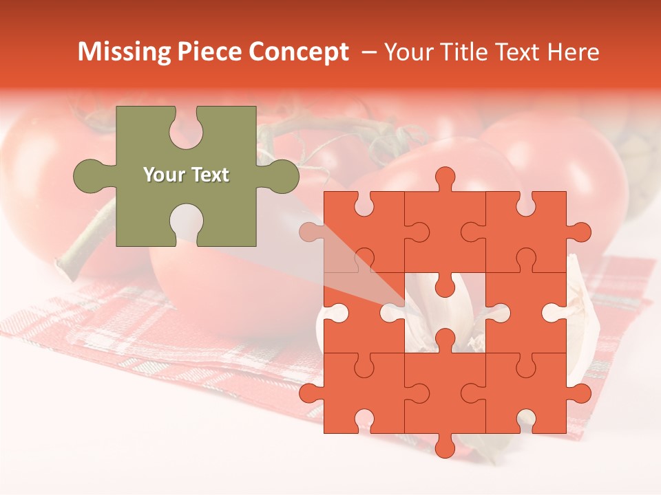 Red Boil Reflected PowerPoint Template