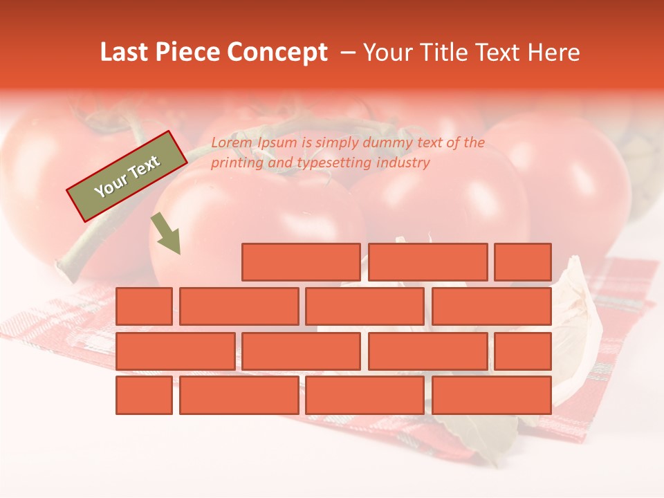 Red Boil Reflected PowerPoint Template