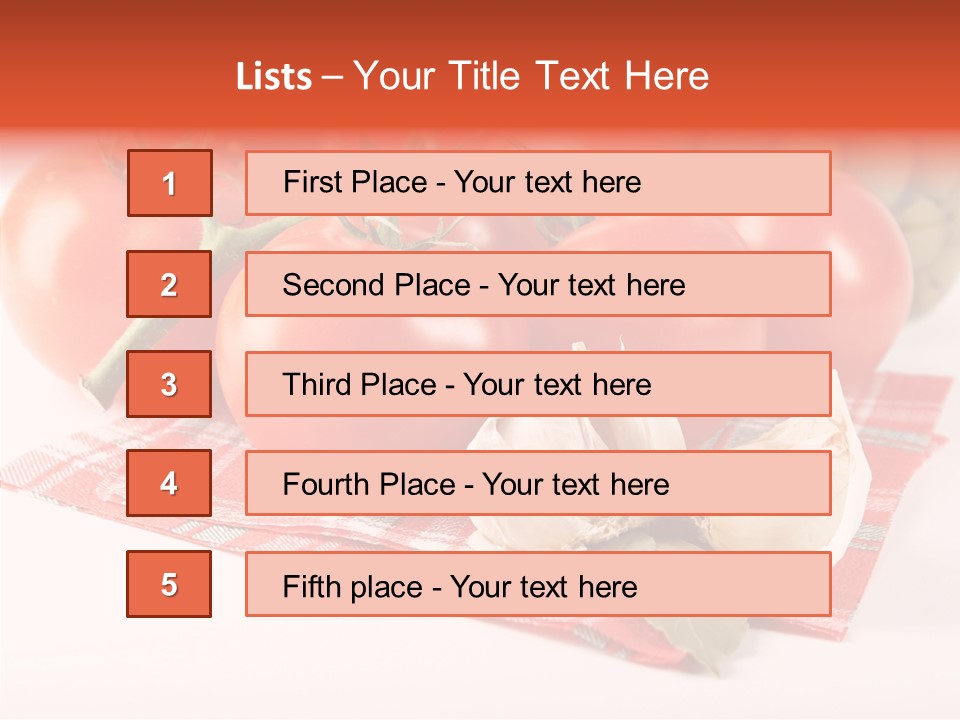 Red Boil Reflected PowerPoint Template