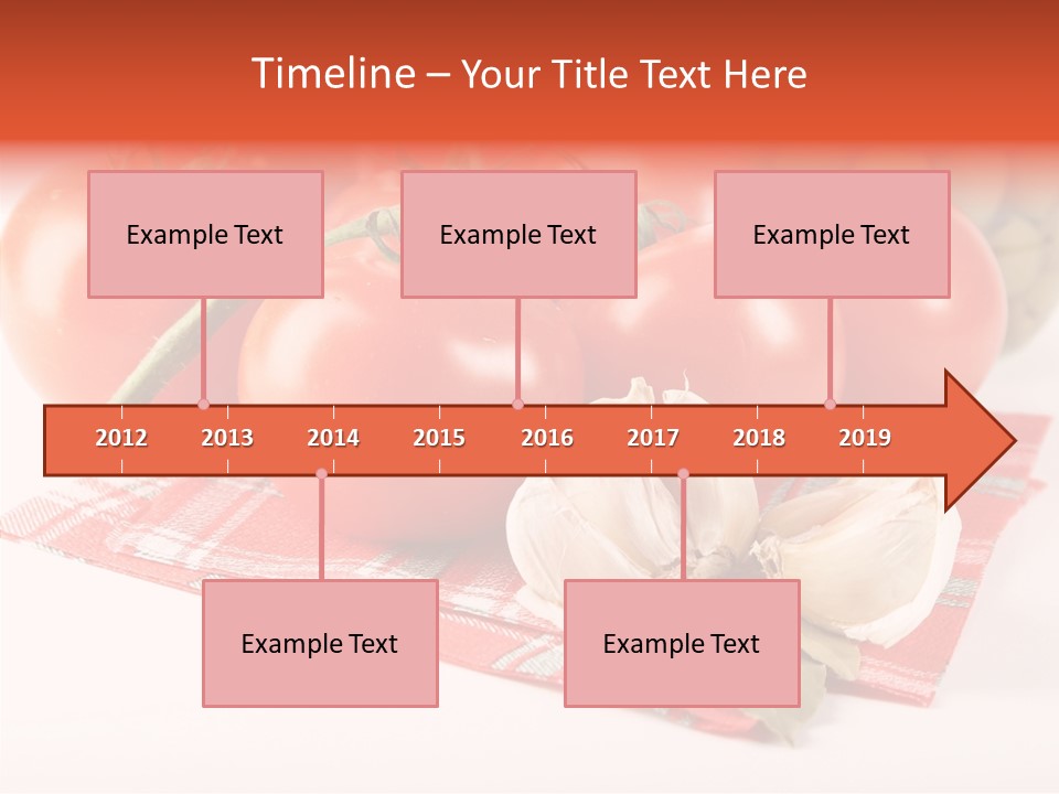 Red Boil Reflected PowerPoint Template