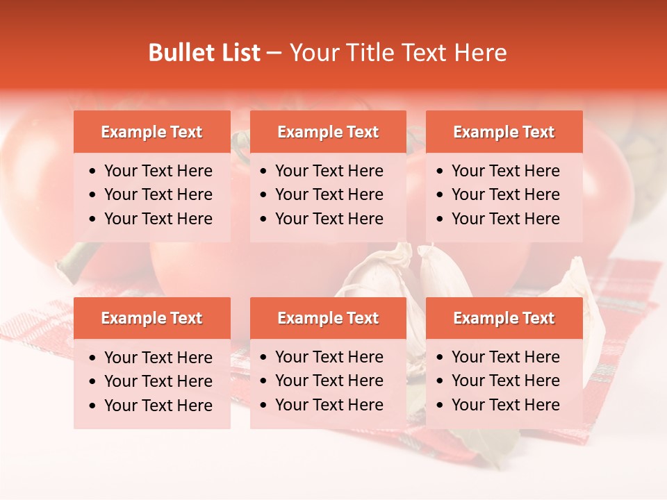 Red Boil Reflected PowerPoint Template