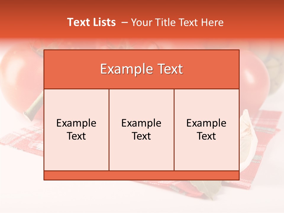 Red Boil Reflected PowerPoint Template