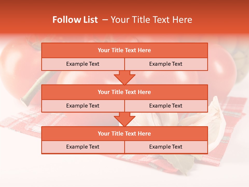 Red Boil Reflected PowerPoint Template
