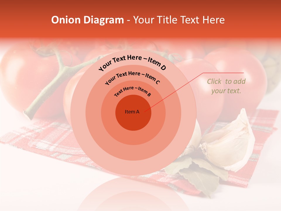 Red Boil Reflected PowerPoint Template
