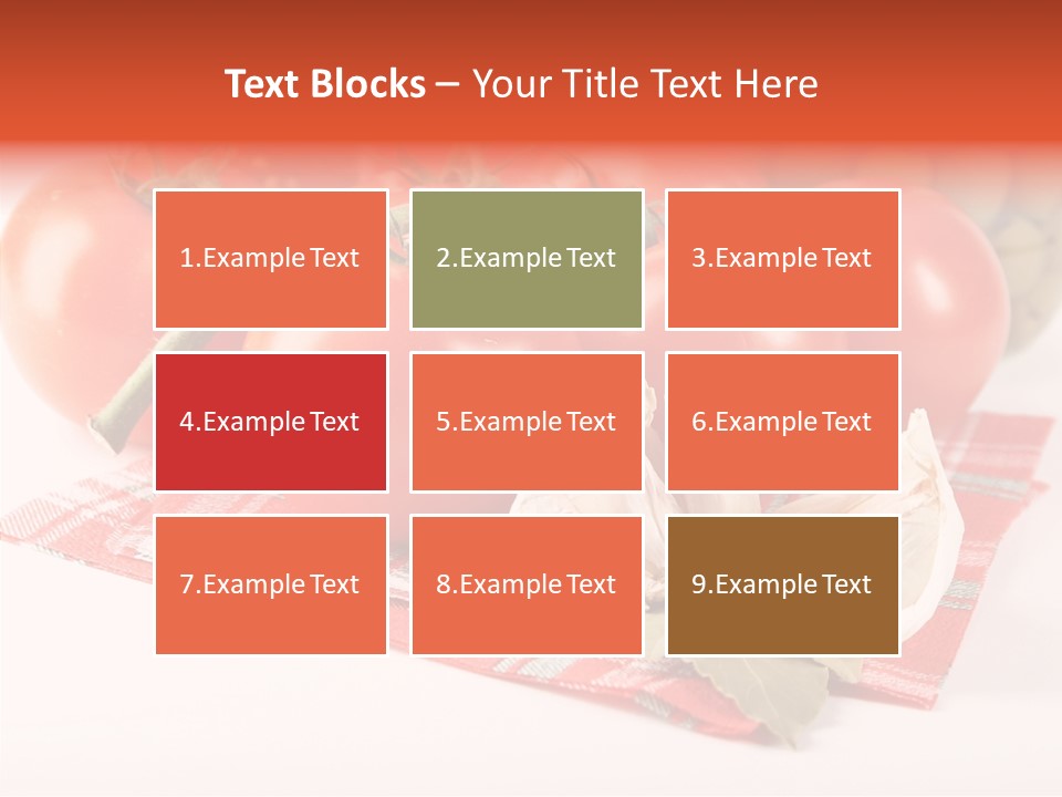 Red Boil Reflected PowerPoint Template