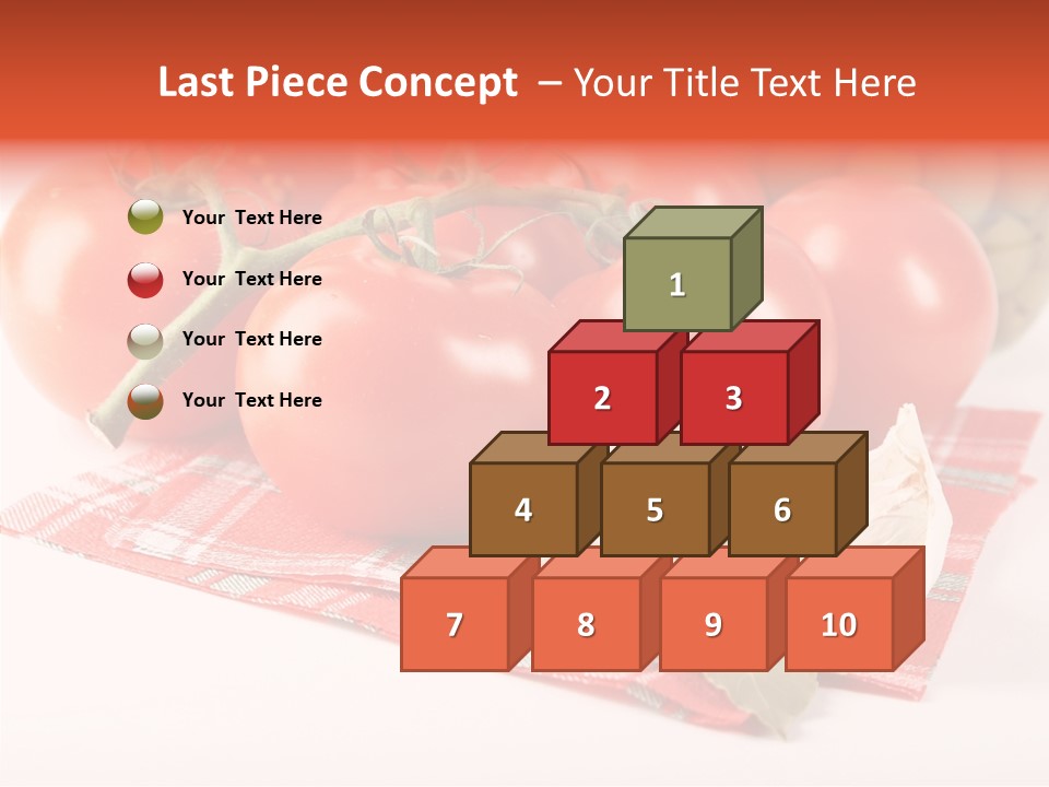 Red Boil Reflected PowerPoint Template