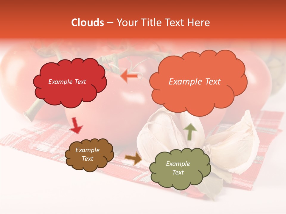 Red Boil Reflected PowerPoint Template