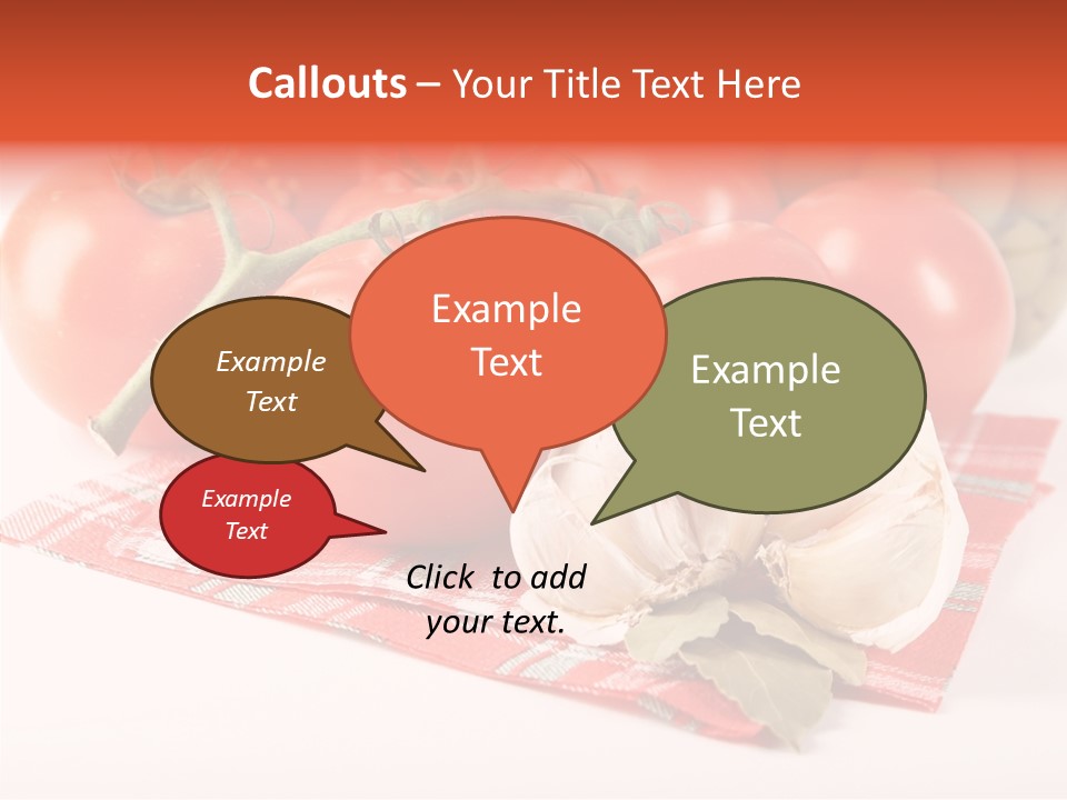 Red Boil Reflected PowerPoint Template