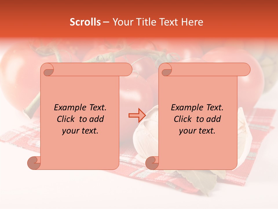 Red Boil Reflected PowerPoint Template