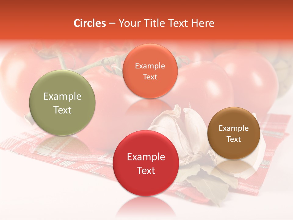 Red Boil Reflected PowerPoint Template