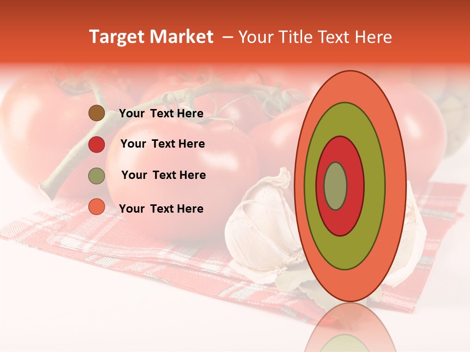 Red Boil Reflected PowerPoint Template