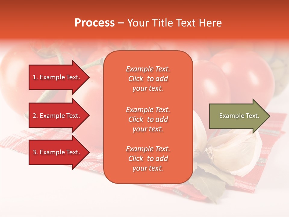 Red Boil Reflected PowerPoint Template