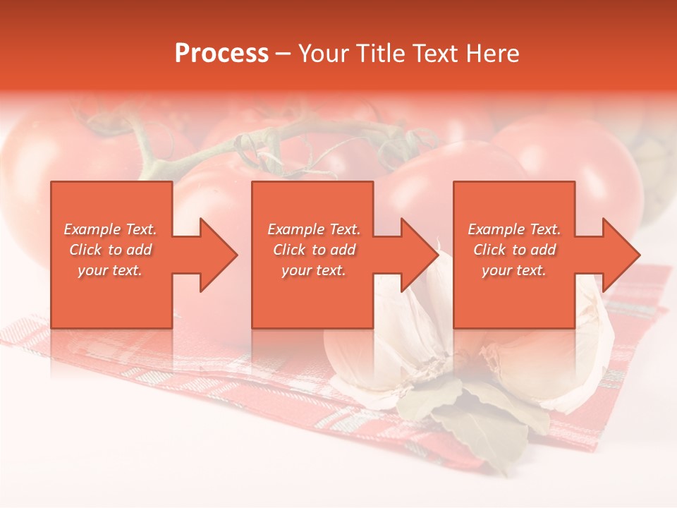 Red Boil Reflected PowerPoint Template