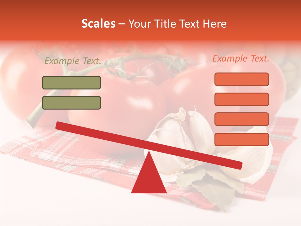 Red Boil Reflected PowerPoint Template