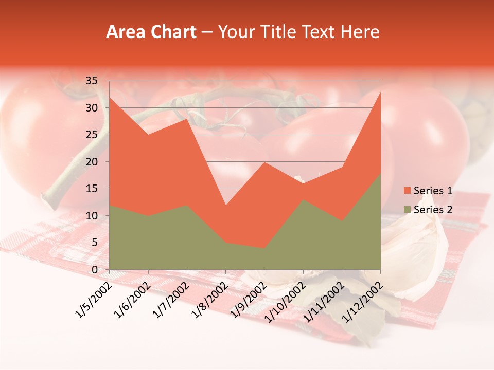 Red Boil Reflected PowerPoint Template