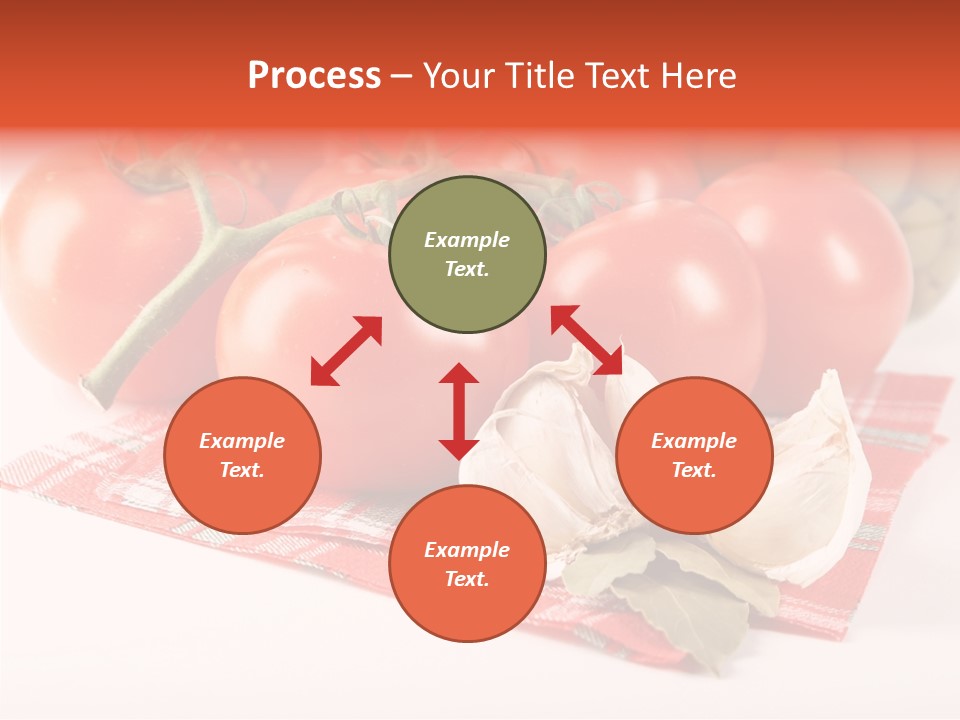 Red Boil Reflected PowerPoint Template
