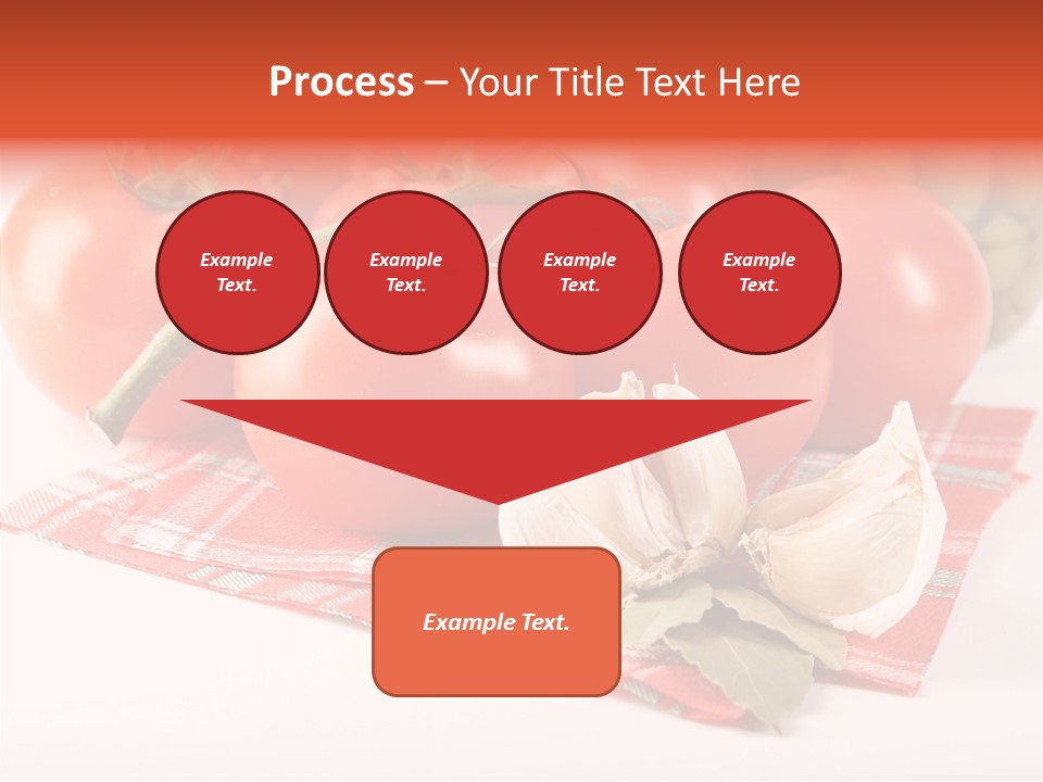 Red Boil Reflected PowerPoint Template