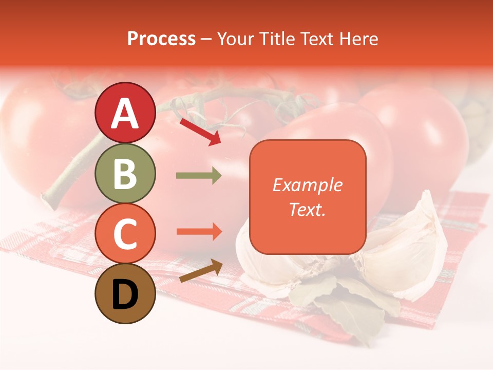 Red Boil Reflected PowerPoint Template