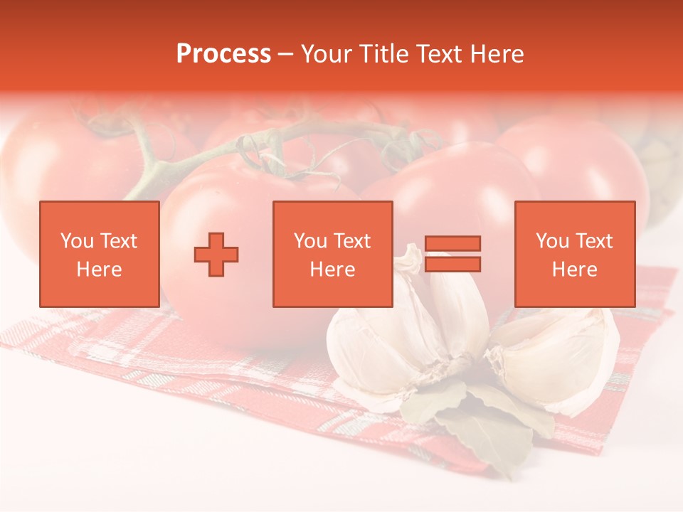 Red Boil Reflected PowerPoint Template