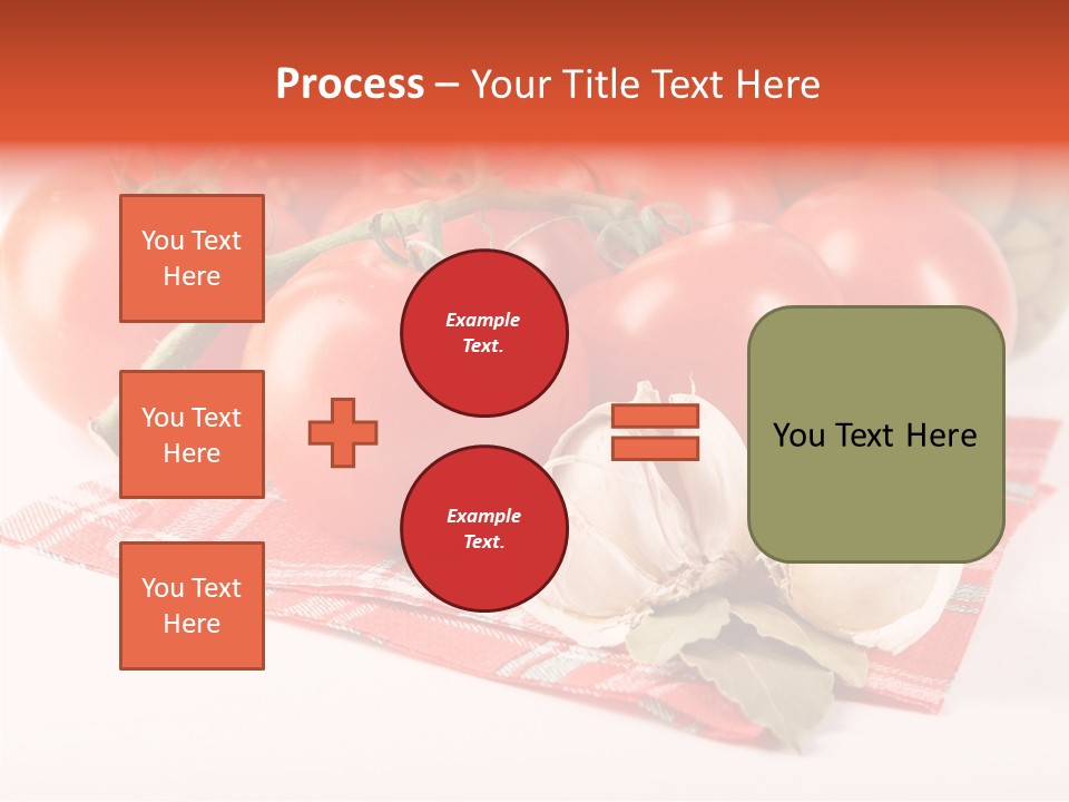 Red Boil Reflected PowerPoint Template