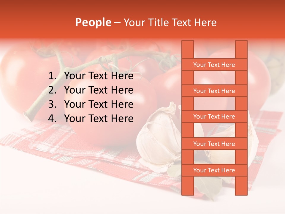 Red Boil Reflected PowerPoint Template
