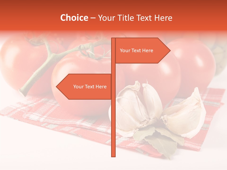 Red Boil Reflected PowerPoint Template