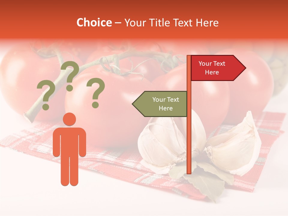 Red Boil Reflected PowerPoint Template