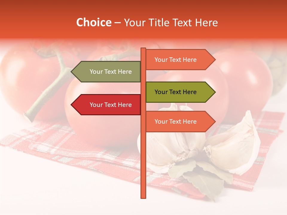 Red Boil Reflected PowerPoint Template