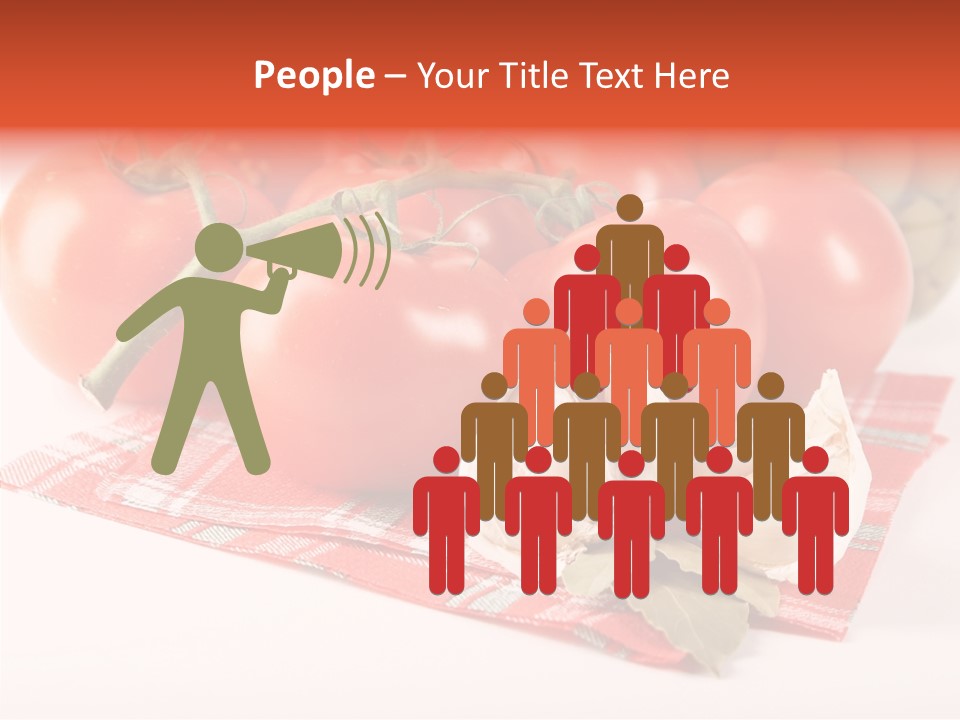 Red Boil Reflected PowerPoint Template