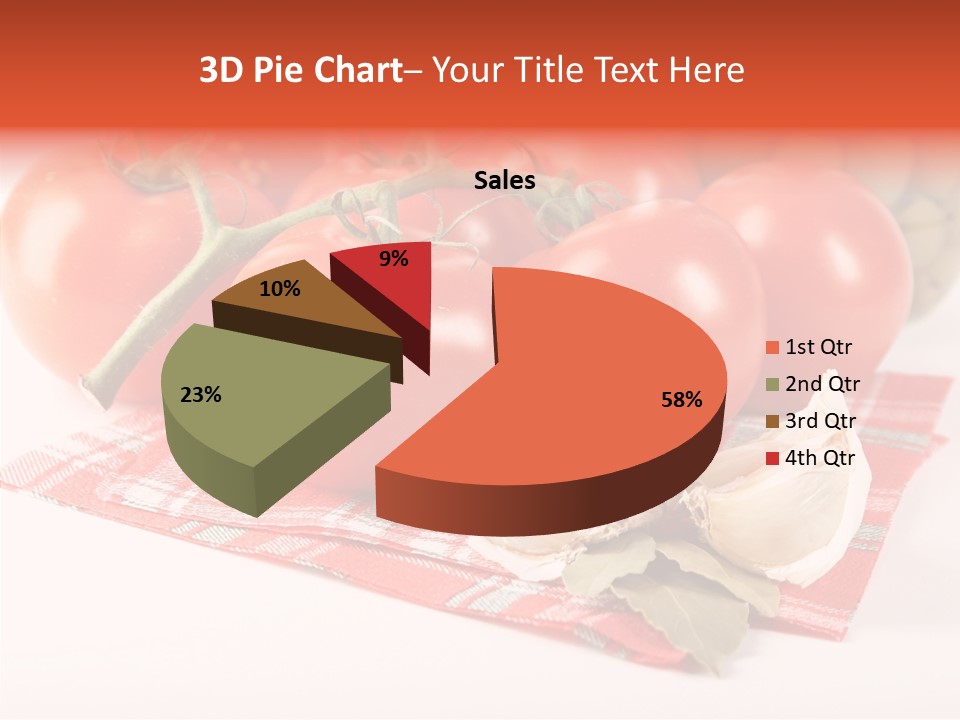 Red Boil Reflected PowerPoint Template